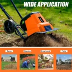Neptune 1500W Electric Mini Tiller Weeder for Garden Purpose, NC-41E - Image 4