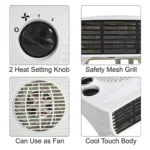 Electric Small ORP Portable Room Heater - Image 3