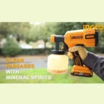 Ingco 600ml Cordless Spray Gun 20V, CSGLI2001 - Image 4