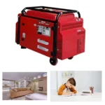 HPM 5.5KV Silent Petrol Start Kerosene Run Generator Recoil Start - Image 3