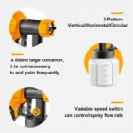 Ingco 350W Power Spray Gun 800ml, SPG3508 - Image 3