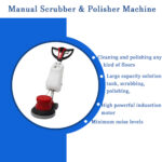 Advance Quality 2 HP Manual Scrubber & Polisher Machine - Image 4