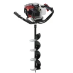 Neptune 63CC Earth Auger Machine with 10inch Auger Bit, Two Man Operated