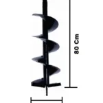 Auger Bit For Earth Auger, 8 Inch, 20 x 80 Cm