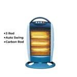 Electric Halogen Room Heater 2000Watt with 3 Rod - Image 2