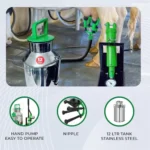 Manual 12L Milking Machine for Cows and Buffalo - Image 2