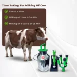 Manual 12L Milking Machine for Cows and Buffalo - Image 3