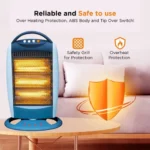 Electric Halogen Room Heater 2000Watt with 3 Rod - Image 5