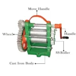 Manual sugarcane Juice Machine Stainless steel Roller - Image 2