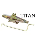 Titan 2 Ton Car Scissor Jack With Handle - Image 2