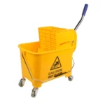 Single Bucket 20 Liter Wringer Trolley For Domestic Use