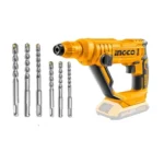 Ingco 13mm Lithium-ion Cordless Rotary Hammer 900RPM (CRHLI1601)