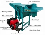 AIVA ITALY Multi Crop  7 HpThresher Machine  RI PT50E - Image 2