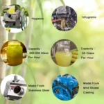 Manual & Automatic Sugarcane Juice Machine with 7HP Self Start Engine - Image 5