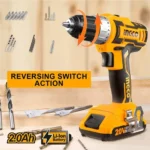 Ingco 10mm Cordless Drill Machine 20V, CDLI2002 - Image 5