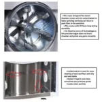 Flour Mill Atta Chakki 2Hp Box Type  capacity 12kg Per Hour Made In India - Image 4