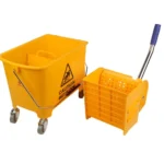 Single Bucket 20 Liter Wringer Trolley For Domestic Use - Image 2