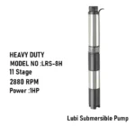 Lubi 1HP Water Filled Submersible Pump 11 Stage Single Phase, LRS-8H - Image 3