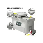 Double Chamber Vacuum Packing Machine 500mm X 10mm - Image 3