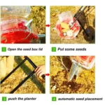 Manual Seeder Machine Push Type Seed Planter - Image 5