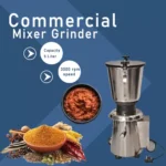 Heavy Duty Commercial Mixer Grinder 5 Ltr  0.5 Hp Motor - Image 2