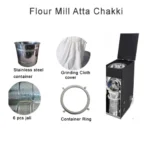 Flour Mill Atta Chakki 1Hp Box Type capacity 8kg Per Hour Made In India - Image 3