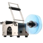 Semi Auto Round Bottle Labelling Machine 50 pcs/min