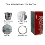 Flour Mill Atta Chakki 2Hp Box Type  capacity 12kg Per Hour Made In India - Image 5