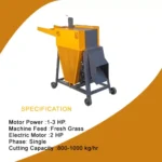 Tiger Chaff Cutter Machine 800-1000 kg per hr with 3HP Motor - Image 2