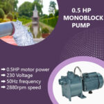 Lubi 0.5HP Centrifugal Monoblock Pump, MCJ-051 SP - Image 3