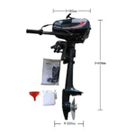 Heavy Duty Outboard Motor Boat Engine 2 Stroke 3.5HP - Image 3