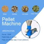 Pellet Machine 10HP Capacity 350KG Per Hour - Image 2