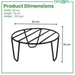 CINAGRO Round Metal Stand (Pack of 5) - Image 3