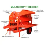 Multi crop Thresher Tractor Operated Model 40 HP 1500kg/hr - Image 3