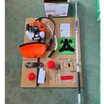 Heavy Duty Petrol Brush Cutter, Grass Cutter with 52cc with Tiller Attachments - Image 5