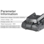 Ingco 20V, 50W Fast Intelligent Charger - Image 4