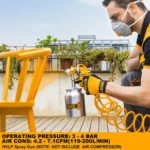 Ingco 1.5mm Professional Air Spray Gun 1000ml, ASG3101 - Image 4