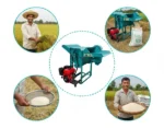 AIVA ITALY Multi Crop  7 HpThresher Machine  RI PT50E - Image 4