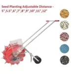 Valluvan Manual Push Type Seeder Dibbler machine Single Box - Image 2