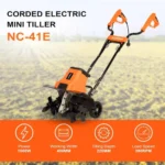 Neptune 1500W Electric Mini Tiller Weeder for Garden Purpose, NC-41E - Image 3