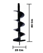 Super Quality Earth Auger Bit, 10 Inch, 25 x 80 Cm