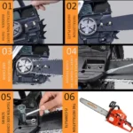 Neptune 58CC Petrol Chainsaw 22inch, CS 58 - Image 3
