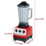Heavy Duty Multifunction 2 Liter Mixer Blender Grinder 2000 Watts - Image 2