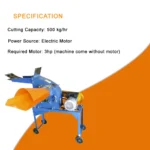 GT-Shakti Chaff Cutter Chara Cutter 500kg Per Hour Without Motor - Image 2