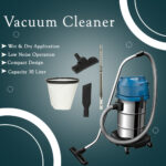 Domestic Wet & Dry Vacuum Cleaner 30 Liter, 1200W - Image 3