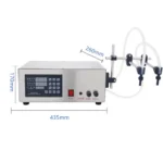 Digital Liquid Filling Machine Double Nozzle 10-4000 ml - Image 2