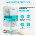 Wall Mounted ABS Automatic Sanitizer / Soap Dispenser, 700 ml - Image 2