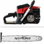 Neptune 62CC Petrol Chainsaw 24inch, Tree Cutting Machine - Image 3