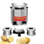 High Capacity Potato Slicer Chips Machine 200 kg with 0.5HP Motor