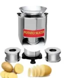 High Capacity Potato Slicer Chips Machine 200 kg with 0.5HP Motor
